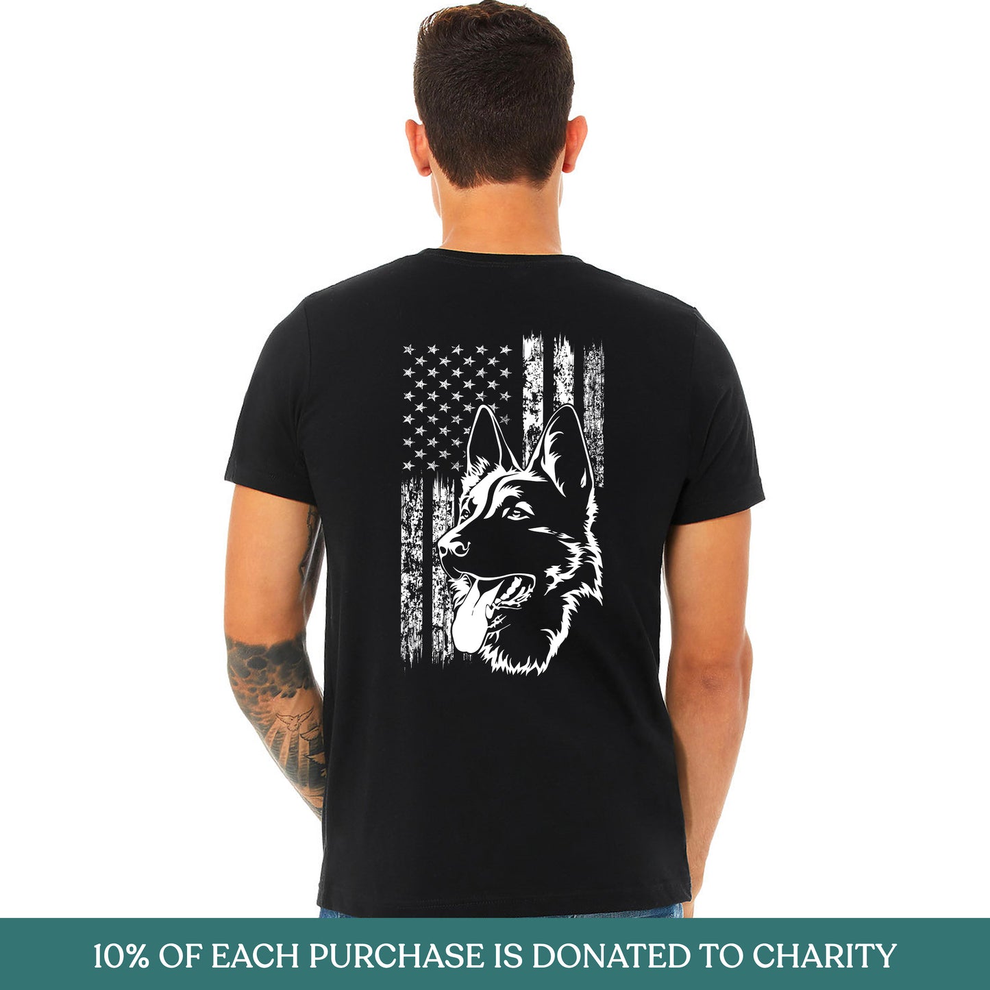 K9 Veteran T-Shirt (New Design)