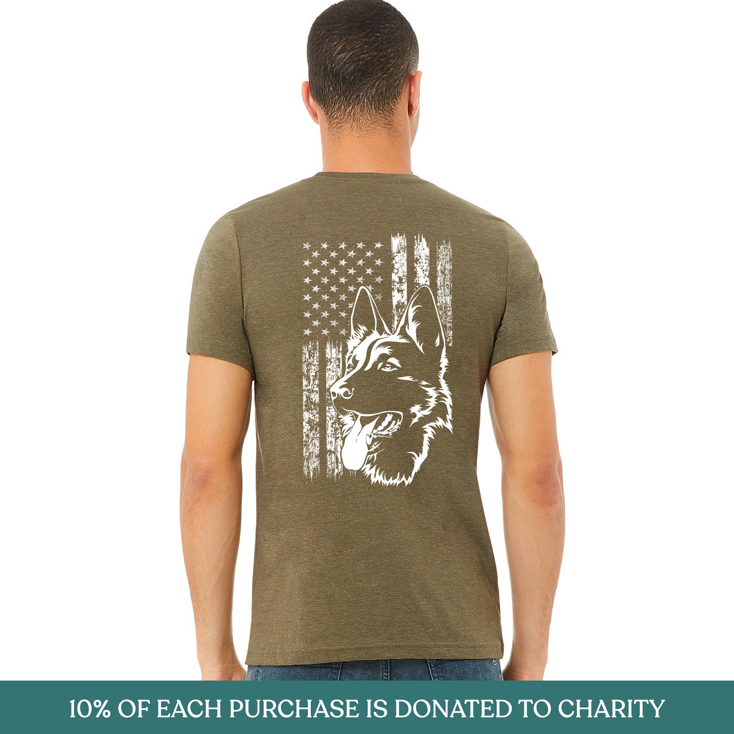 K9 Veteran T-Shirt (New Design)
